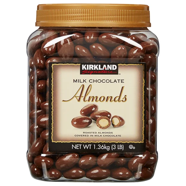 Kirkland Signature Almonds, Milk Chocolate