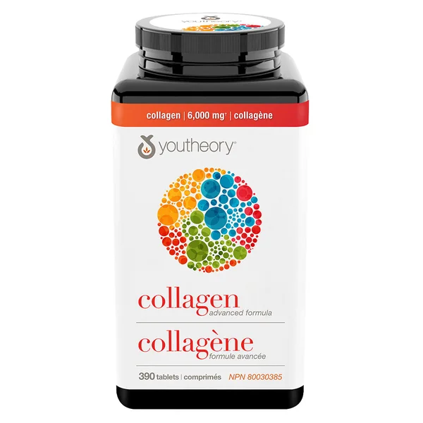 Youtheory Collagen Advanced Formula Tablets - 390 tablets